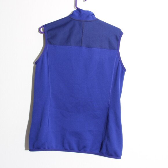 Patagonia W's Piton Hybrid Vest Full Zip Blue Purple Polartec Wind Pro Sz Large - Picture 7 of 14
